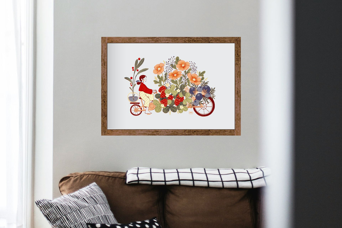 Blooming Bike • Print