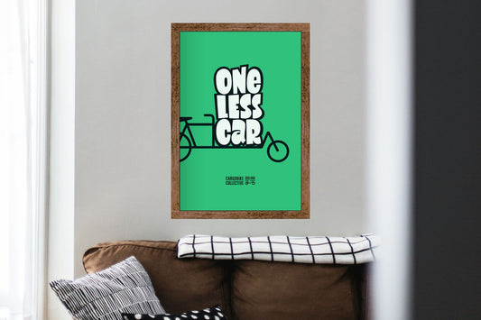 One Less Car • Print