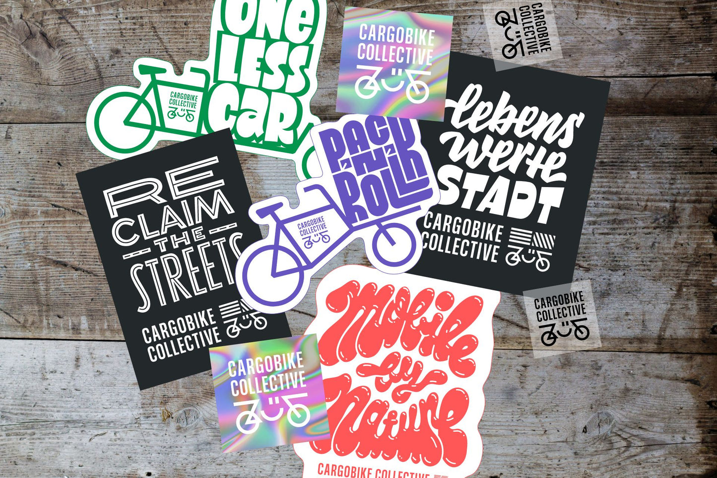 Cargobike Collective • Stickerset